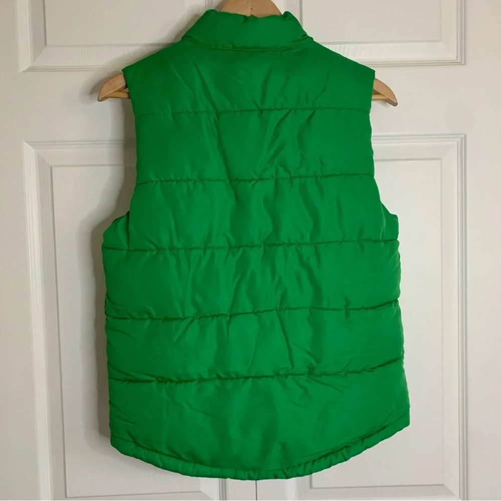 GAP Kids Green Puffer Vest Size Large 10-11‎ YRS